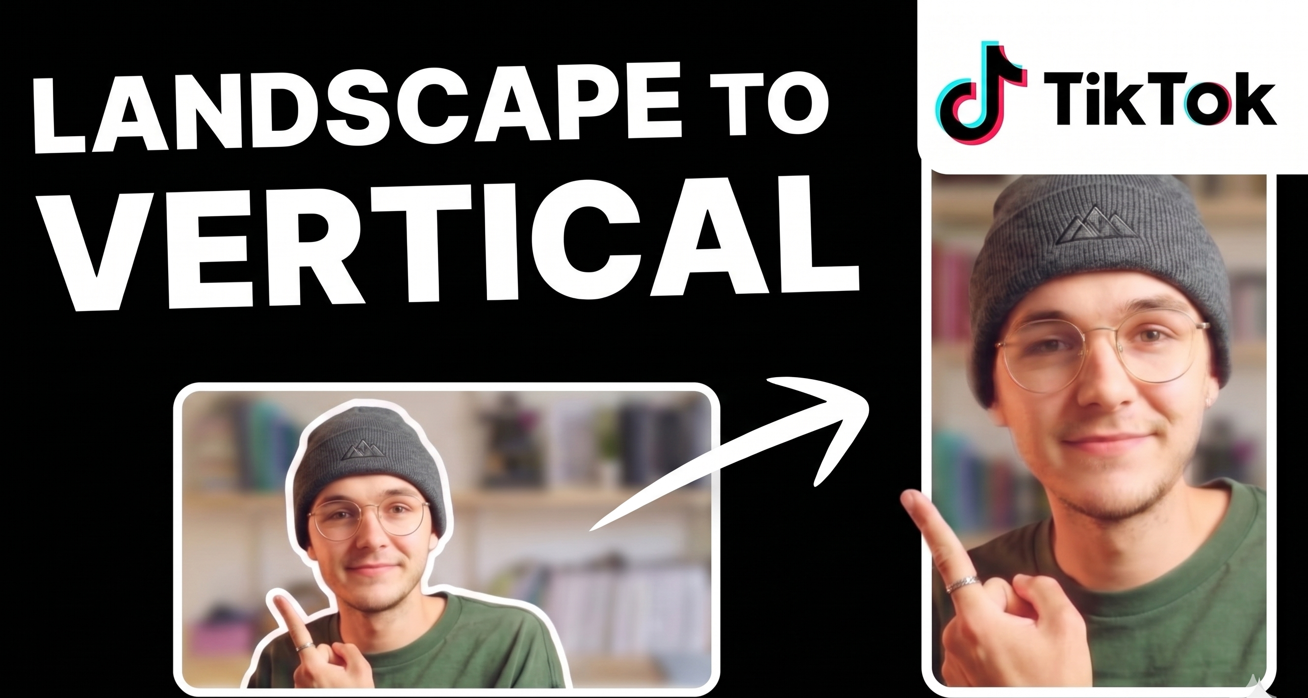 Resize Video for TikTok example